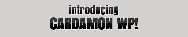 Introducing Cardamon WP!