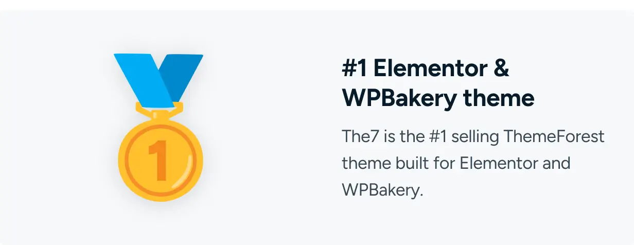 No.1 Elementor and WPBakery theme